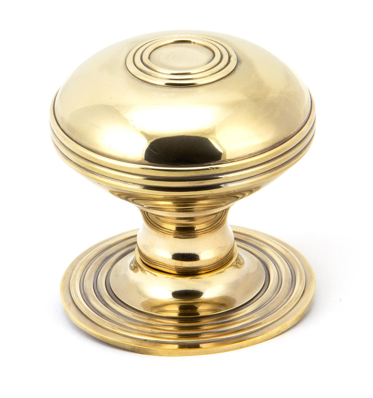 Aged Brass Prestbury Centre Door Knob