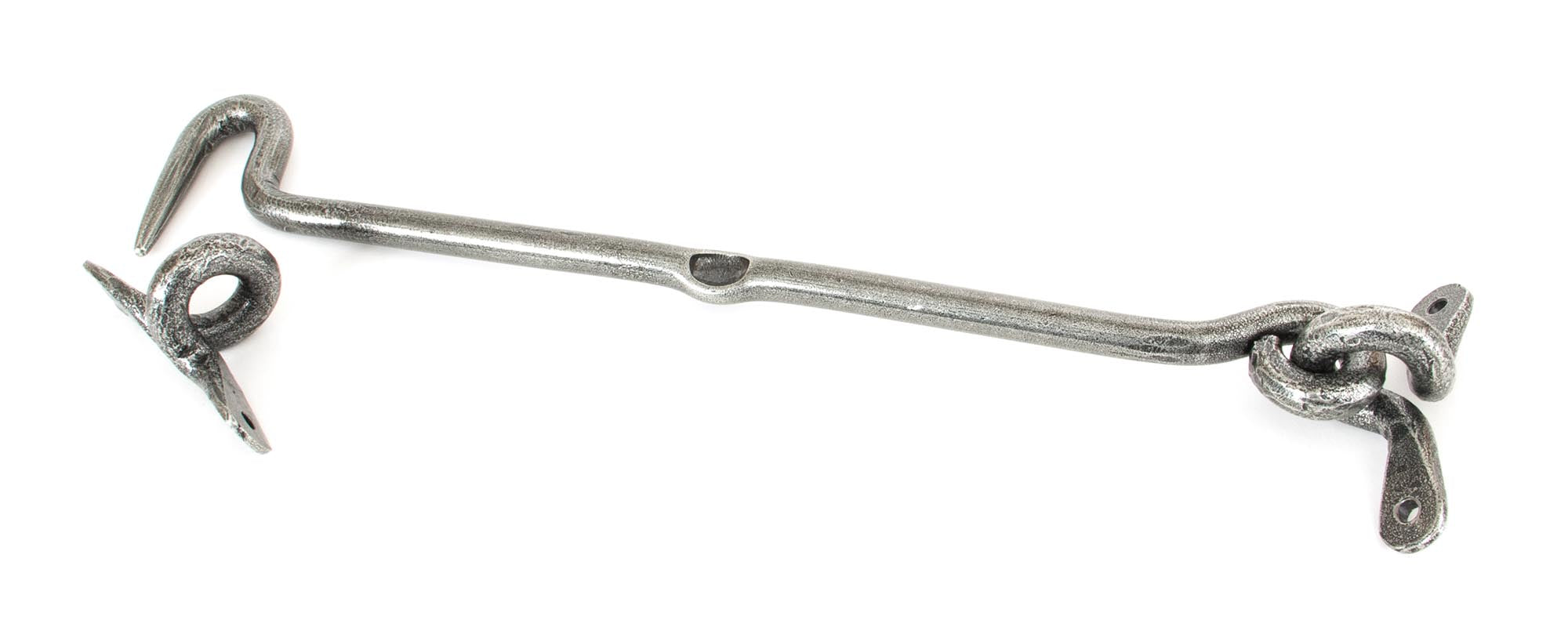 Pewter 12" Forged Cabin Hook