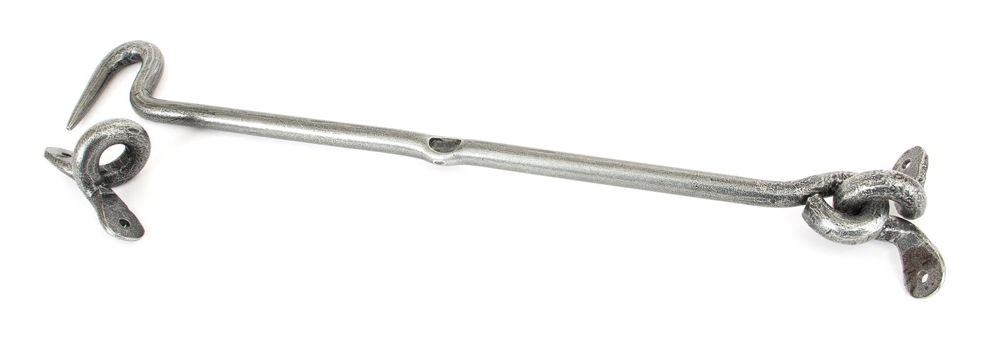Pewter 16" Forged Cabin Hook