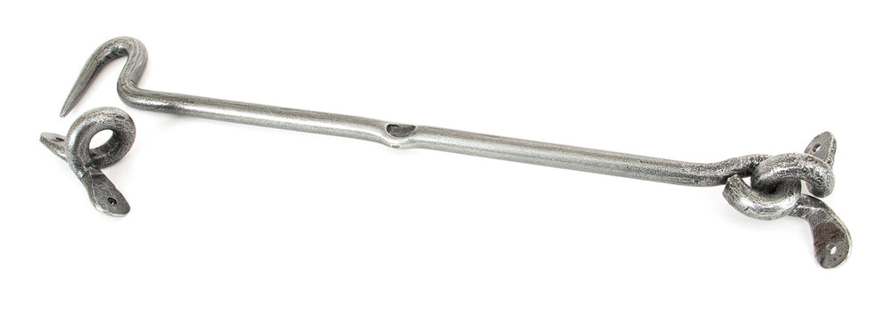 Pewter 16" Forged Cabin Hook