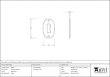 Oval Escutcheon