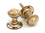 Aged Brass Brockworth Mortice Knob Set