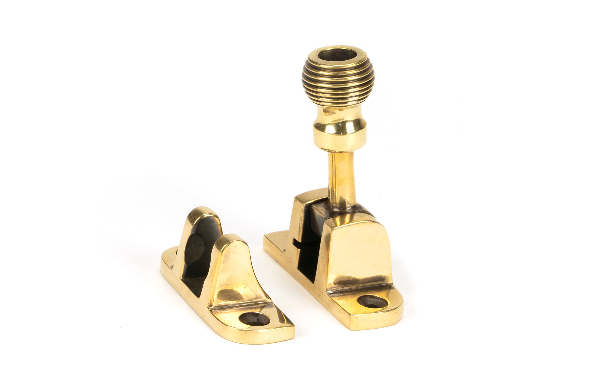 Aged Brass Beehive Brighton Fastener (Radiused)