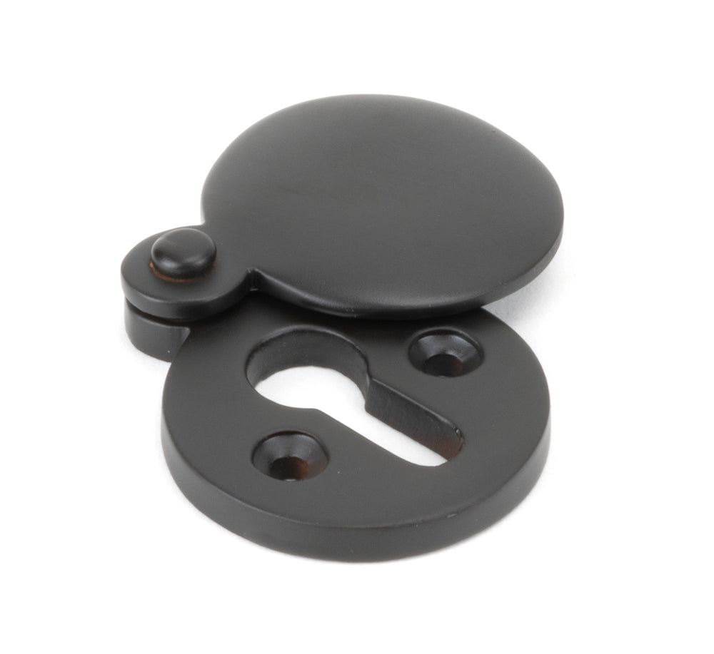 Aged Bronze 30mm Round Escutcheon