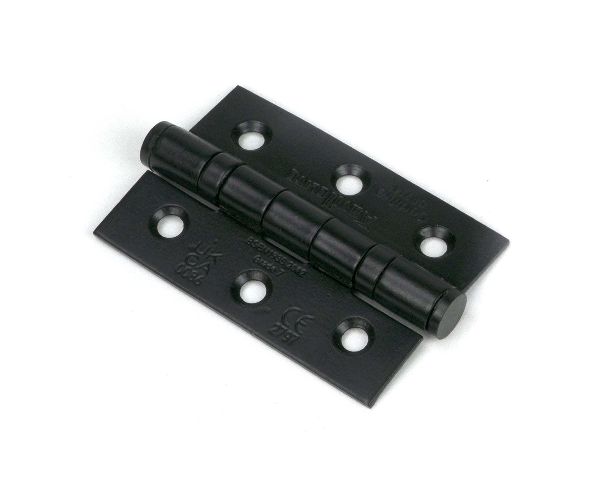 Black 3" Ball Bearing Butt Hinge (Pair) ss