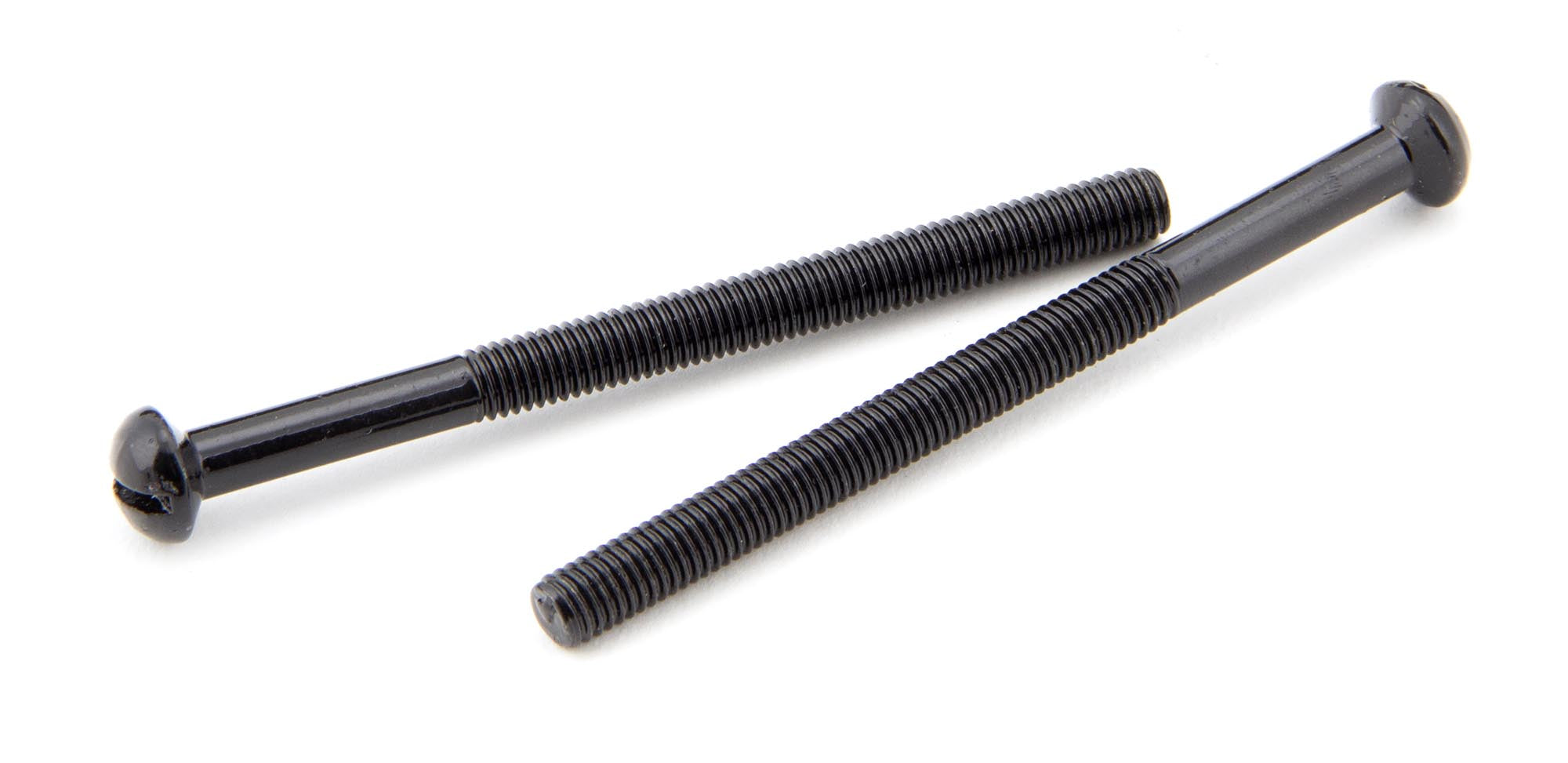 Black SS M5 x 64mm Male Bolts (2)