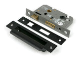 Black 2½" Euro Profile Sash Lock