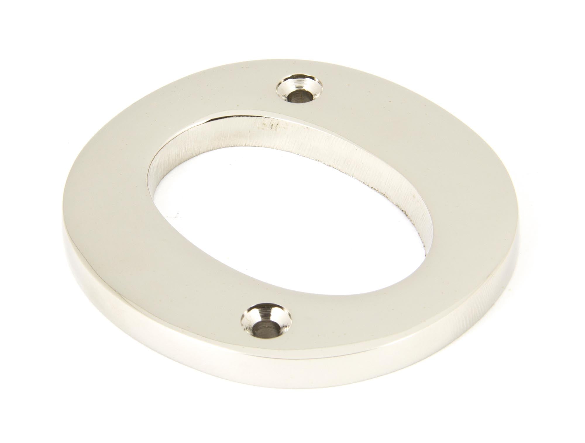 Polished Nickel Letter O