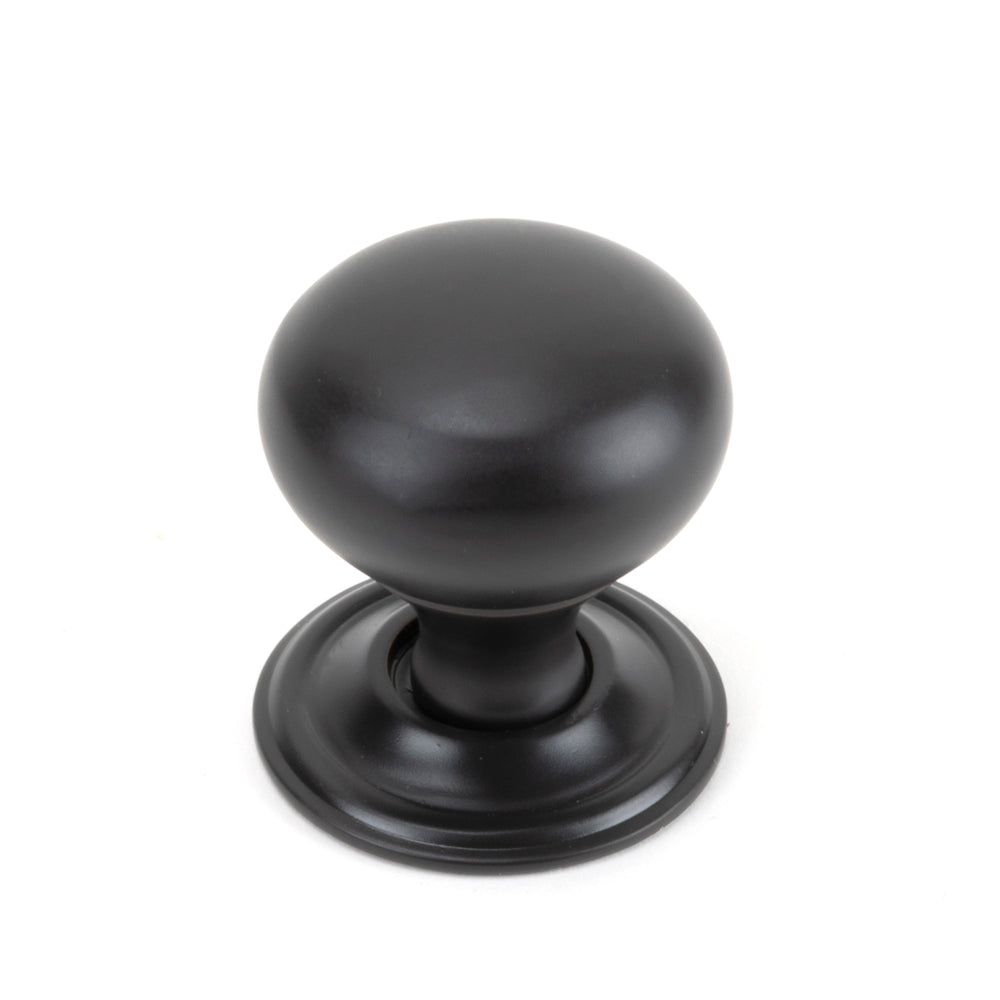 Aged Bronze Mushroom Cabinet Knob 32mm