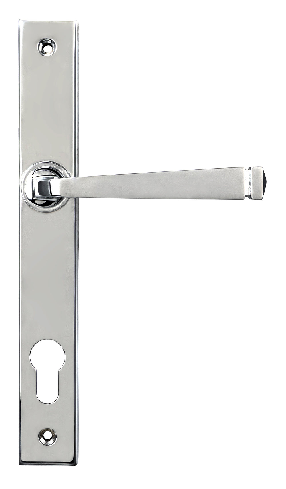 Polished Chrome Avon Slimline Lever Espag. Lock Set