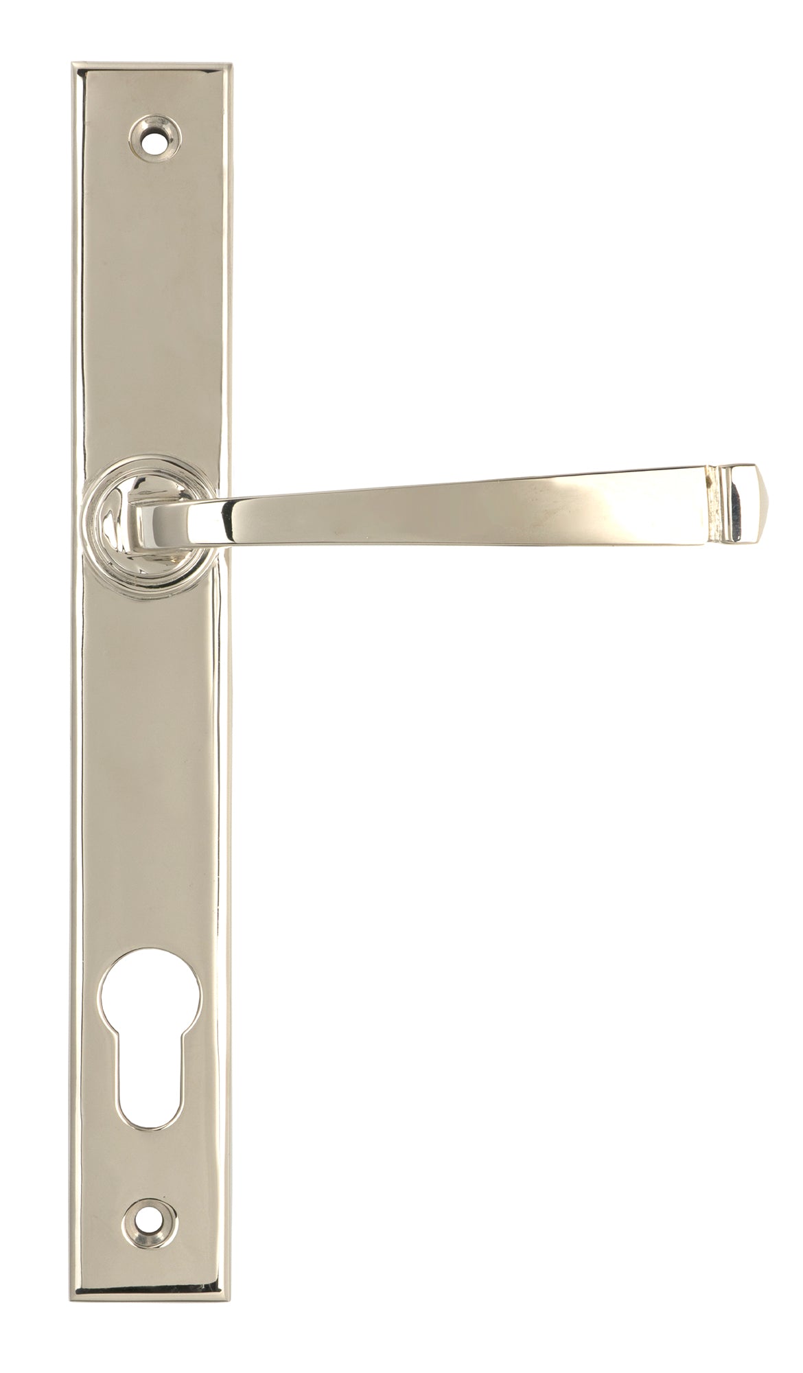 Polished Nickel Avon Slimline Lever Espag. Lock Set
