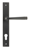 Aged Bronze Avon Slimline Lever Espag. Lock Set