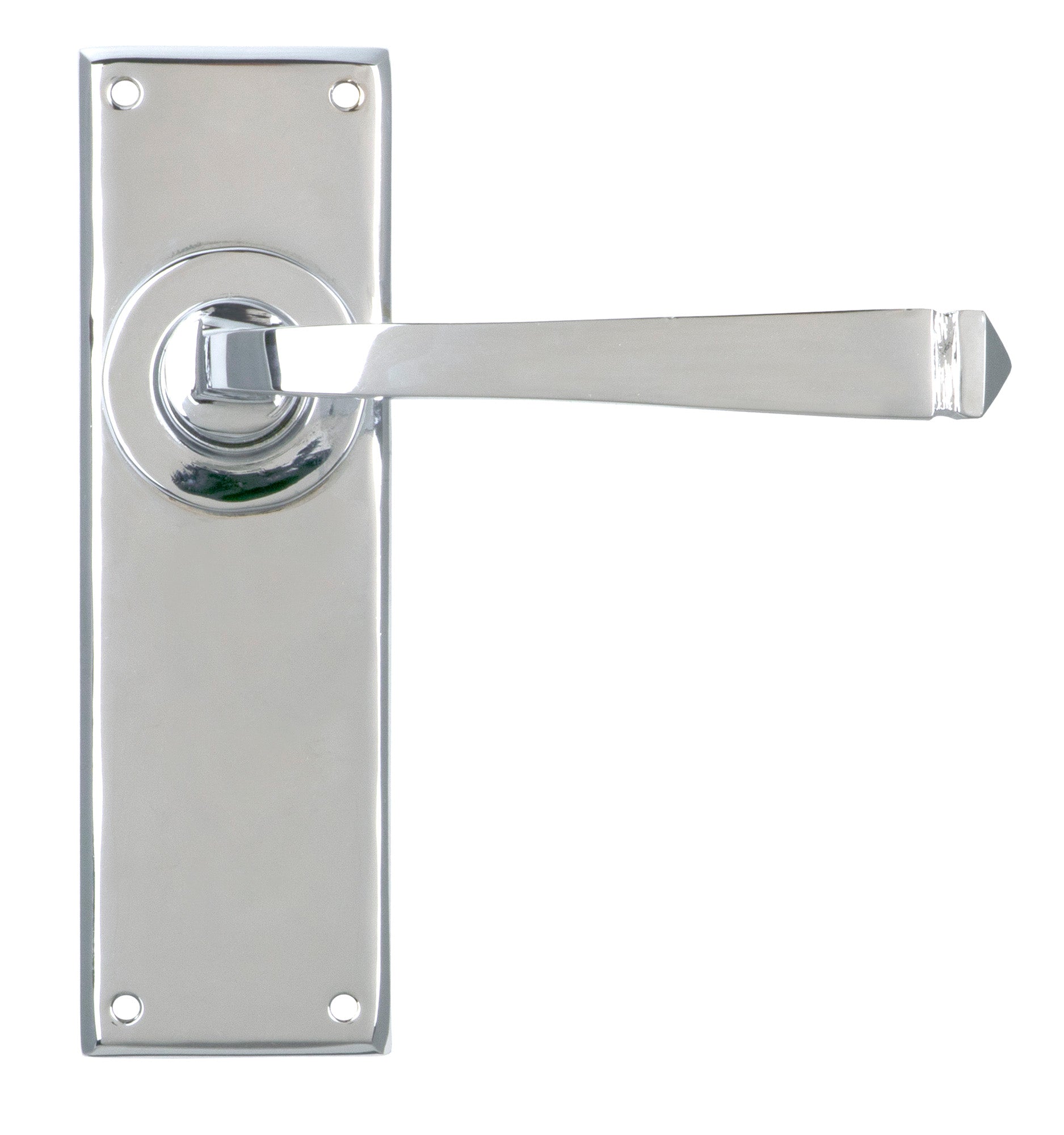 Polished Chrome Avon Lever Latch Set