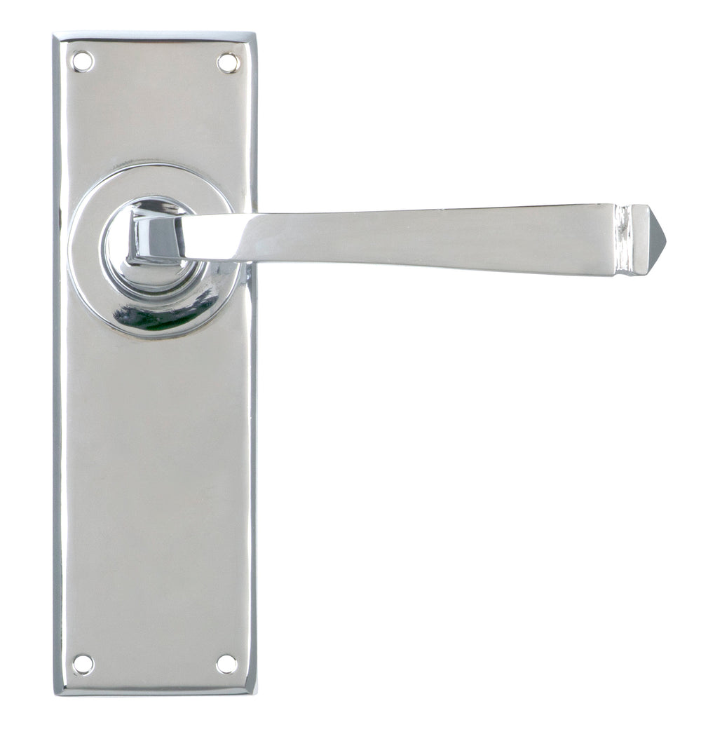 Polished Chrome Avon Lever Latch Set