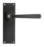 Aged Bronze Avon Lever Latch Set