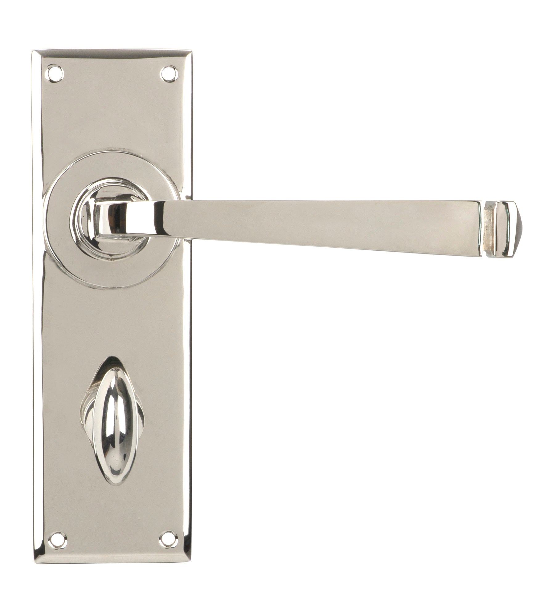 Polished Nickel Avon Lever Bathroom Set
