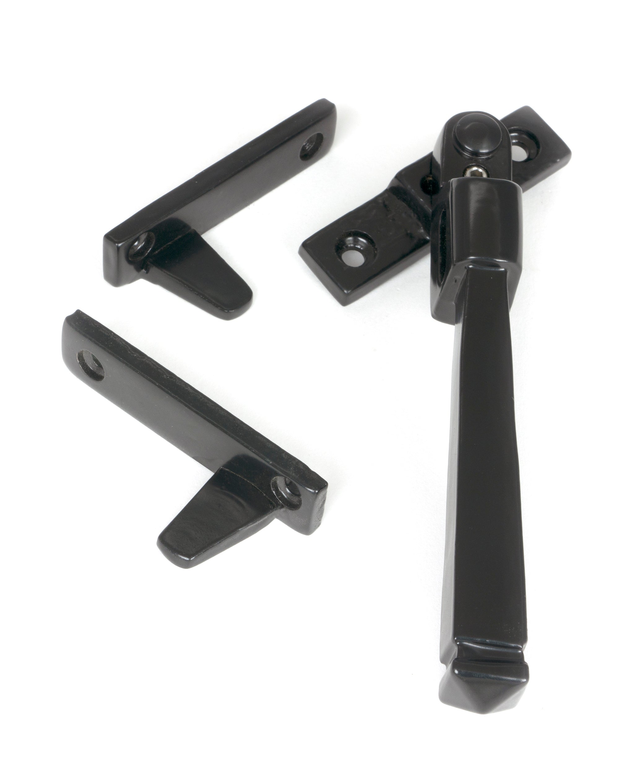 Black Night-Vent Locking Avon Fastener