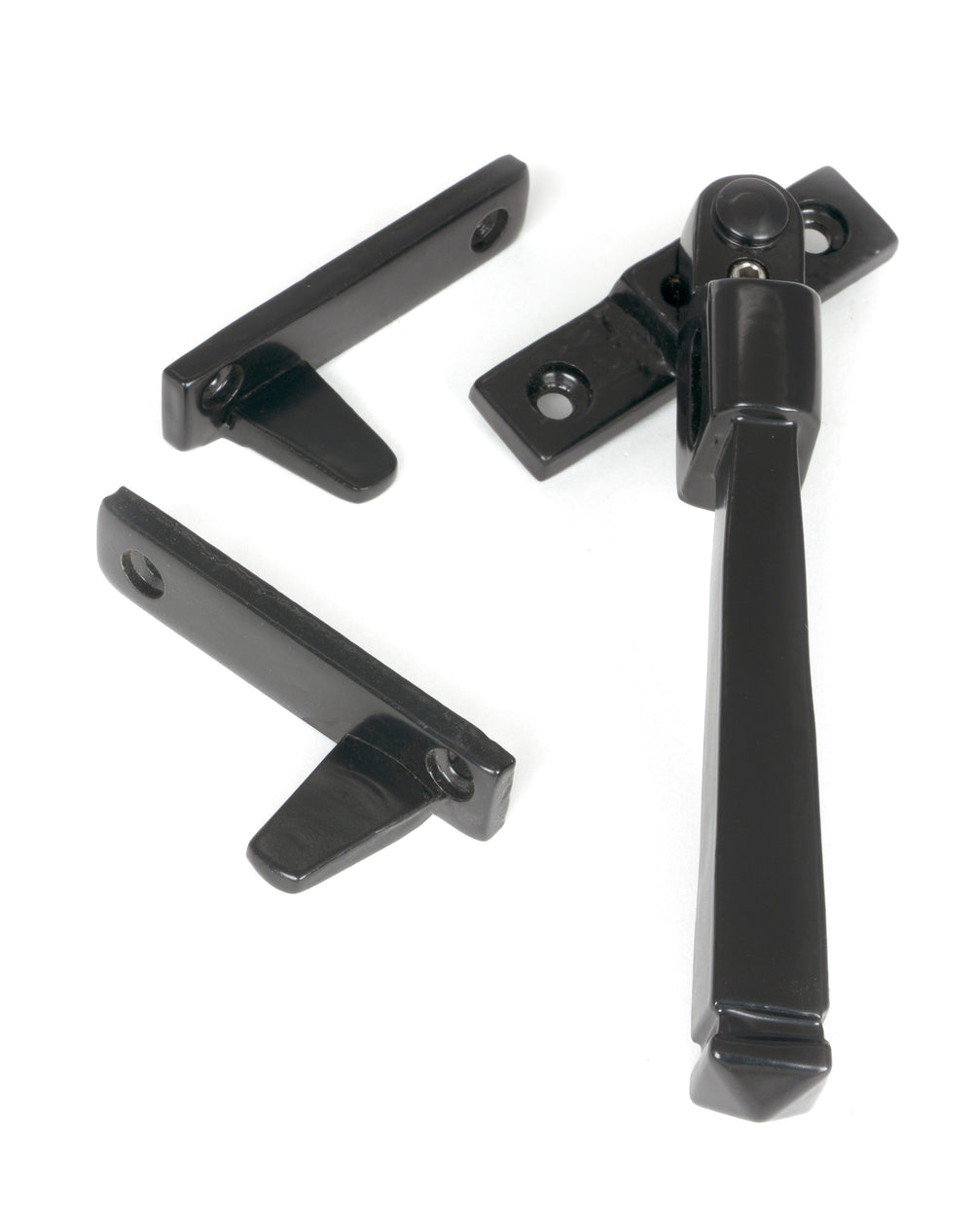 Black Night-Vent Locking Avon Fastener