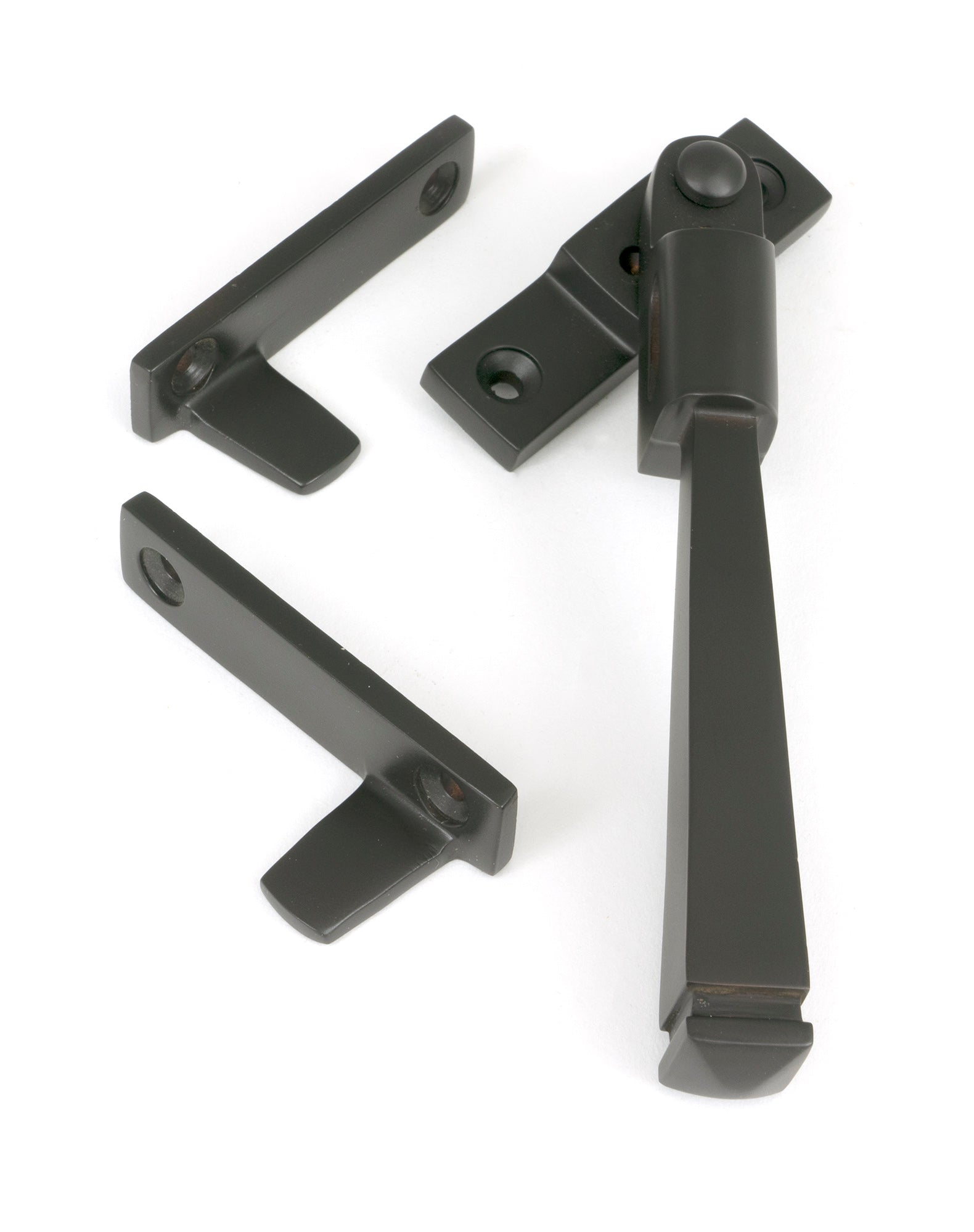 Aged Bronze Night-Vent Locking Avon Fastener