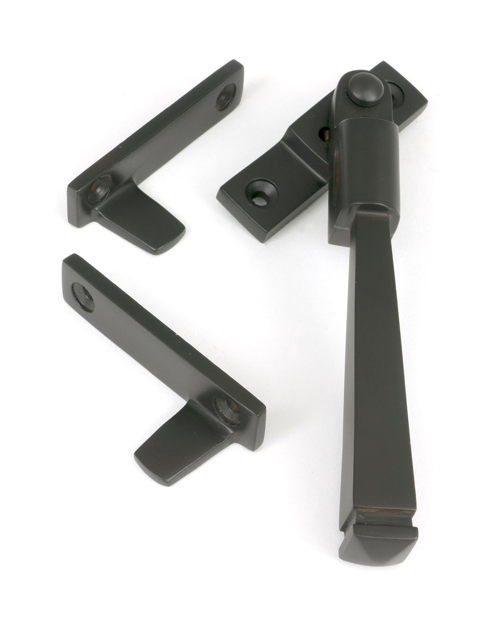 Aged Bronze Night-Vent Locking Avon Fastener