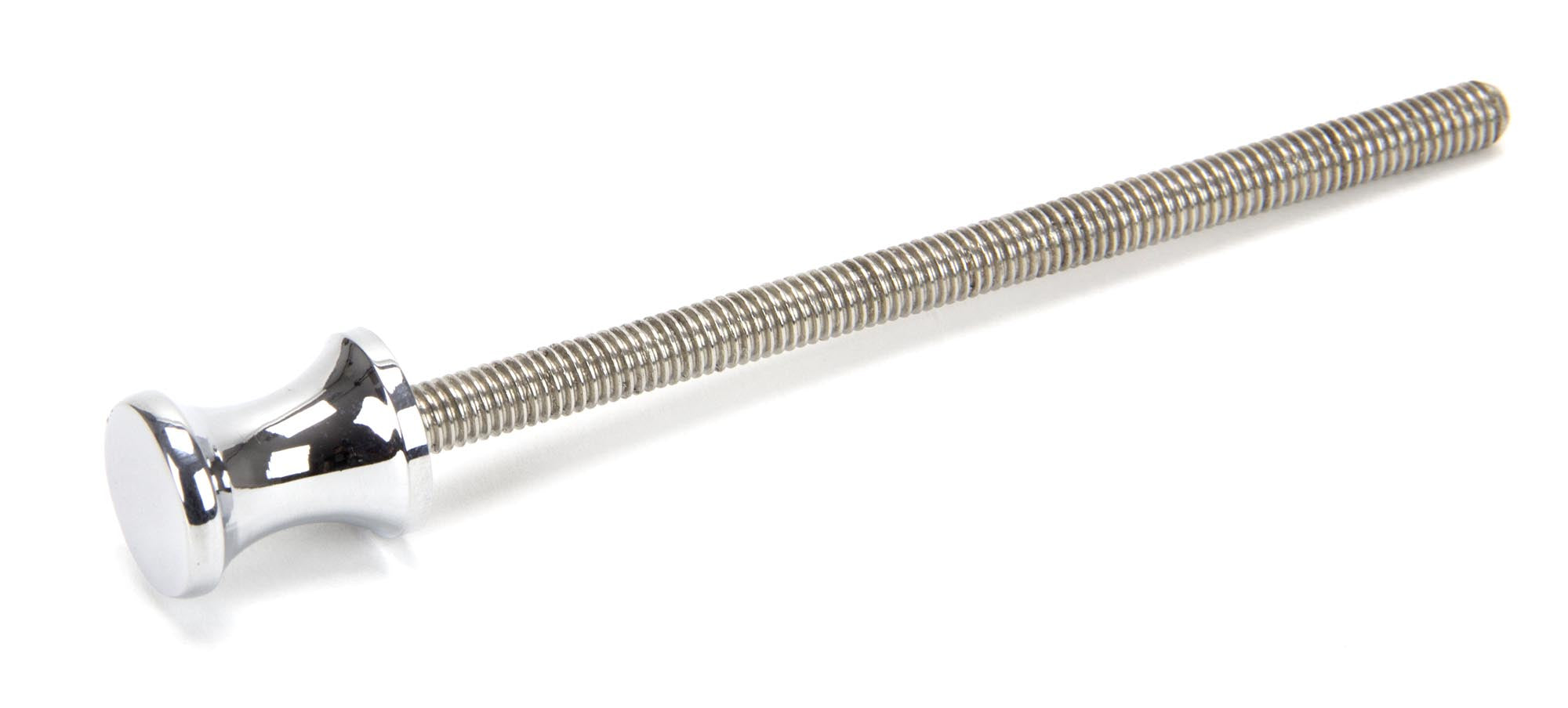 Polished Chrome ended SS M6 110mm Threaded Bar