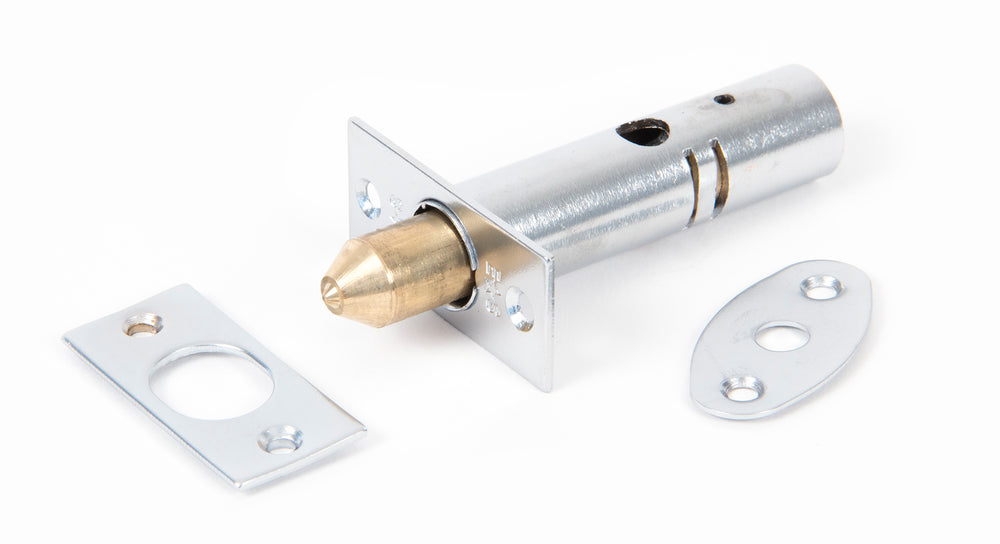 Satin Chrome Security Door Bolt