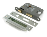 Satin SS 3" Heavy Duty Bathroom Mortice Lock