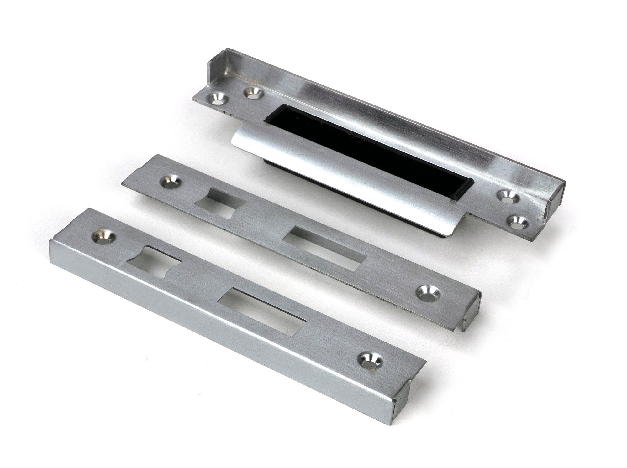 Satin SS ½" Rebate Kit for Euro Sash Lock