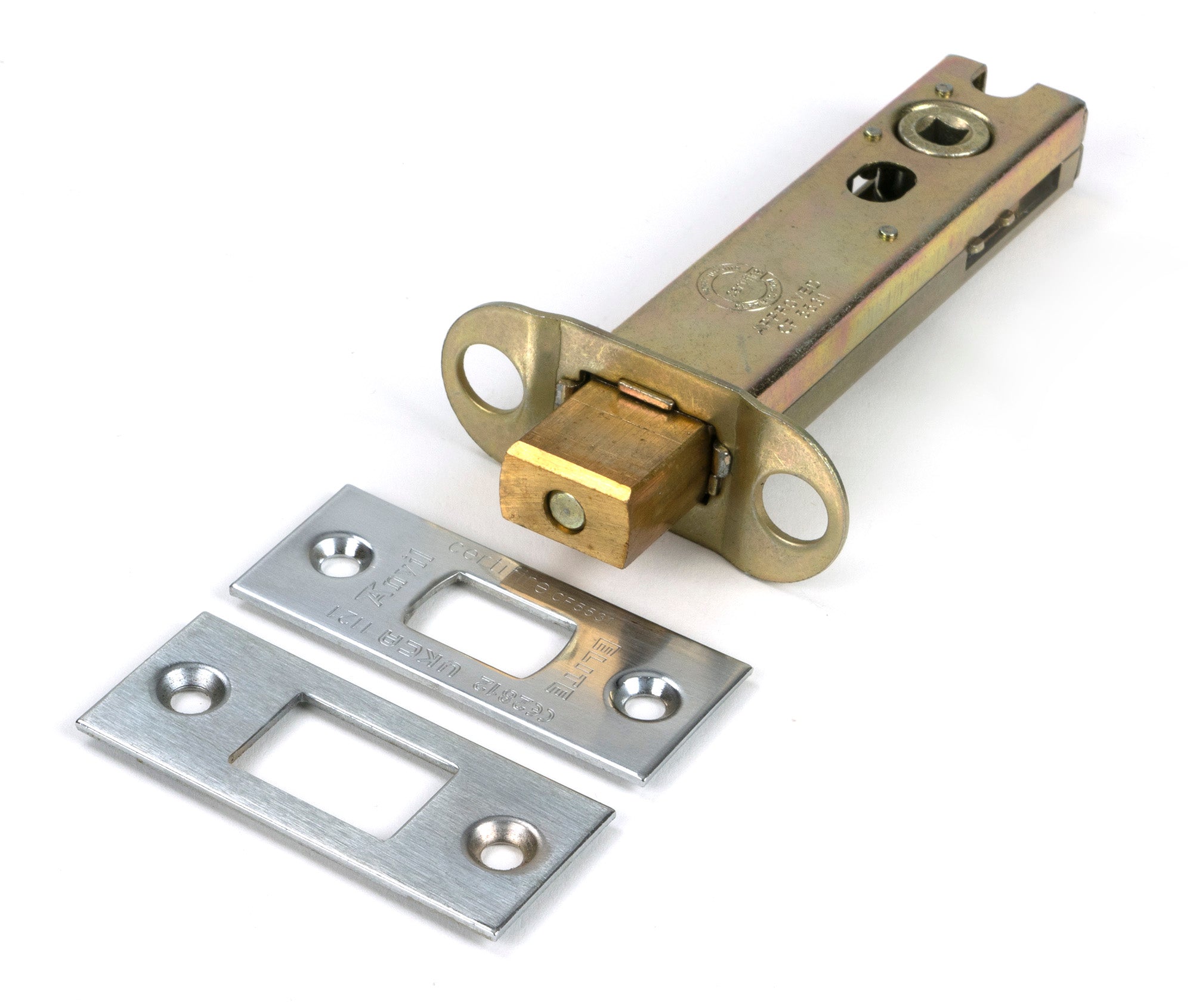 Satin SS 4" Heavy Duty Tubular Deadbolt