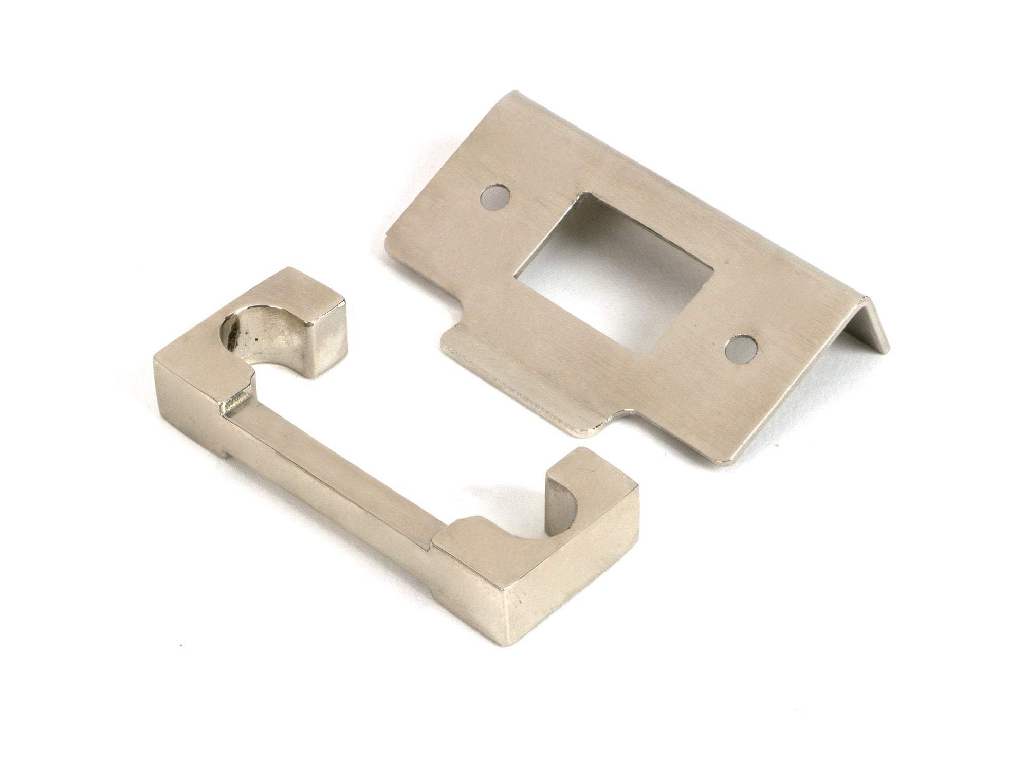Polished Nickel ½" Rebate Kit Latch and Deadbolt