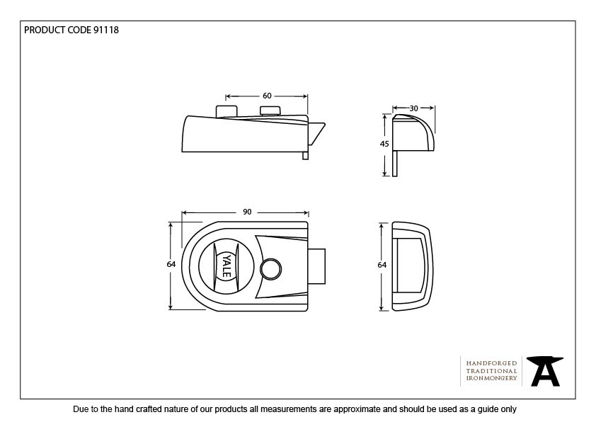 Modern Case Night Latch