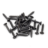 Dark Stainless Steel 4x¾" Countersunk Raised Head Screw (25)