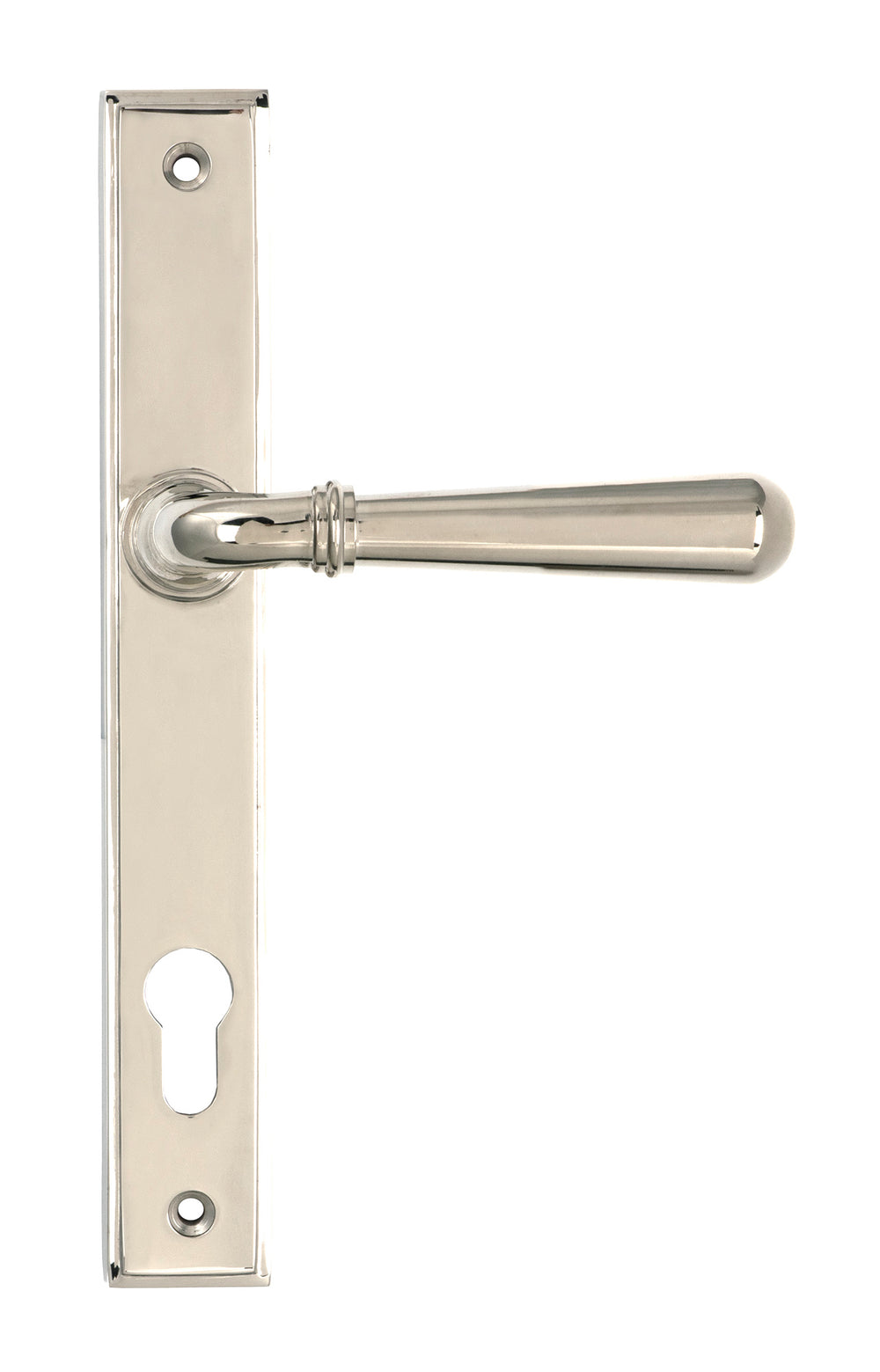 Polished Nickel Newbury Slimline Lever Espag. Lock Set