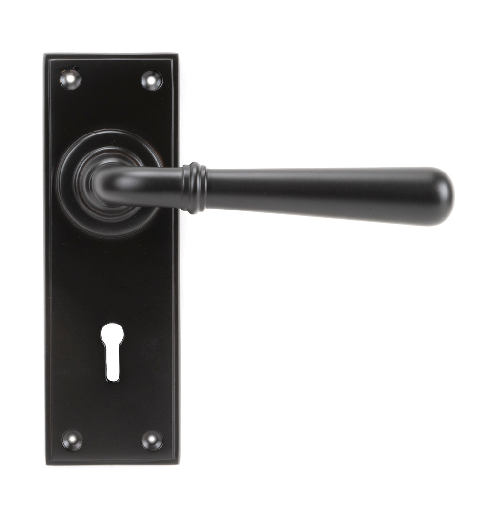 Aged Bronze Newbury Lever Lock Set