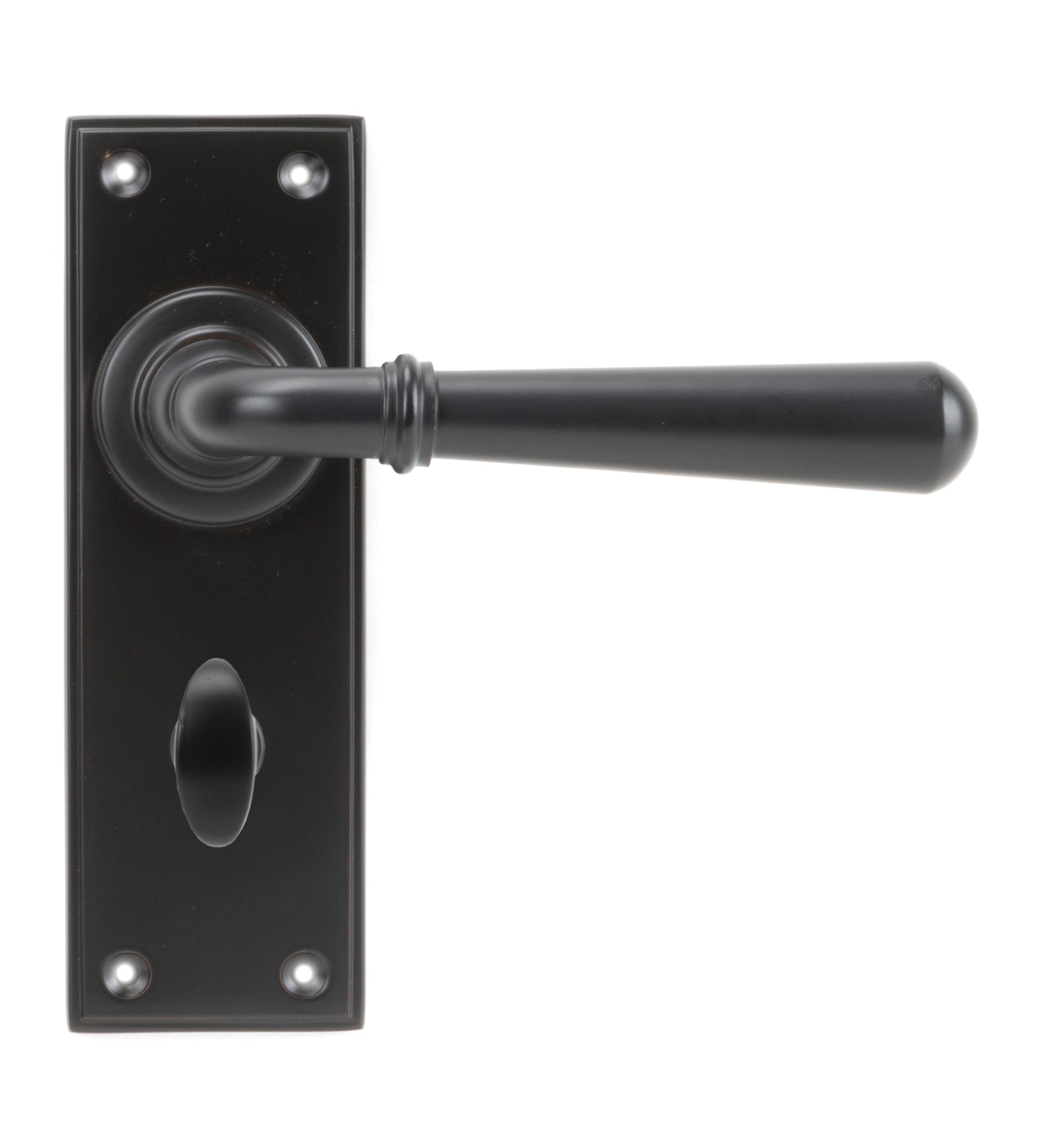 Aged Bronze Newbury Lever Bathroom Set