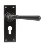 Aged Bronze Newbury Lever Euro Lock Set
