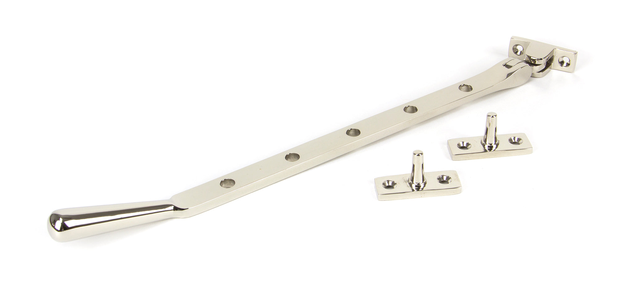 Polished Nickel 12" Newbury Stay