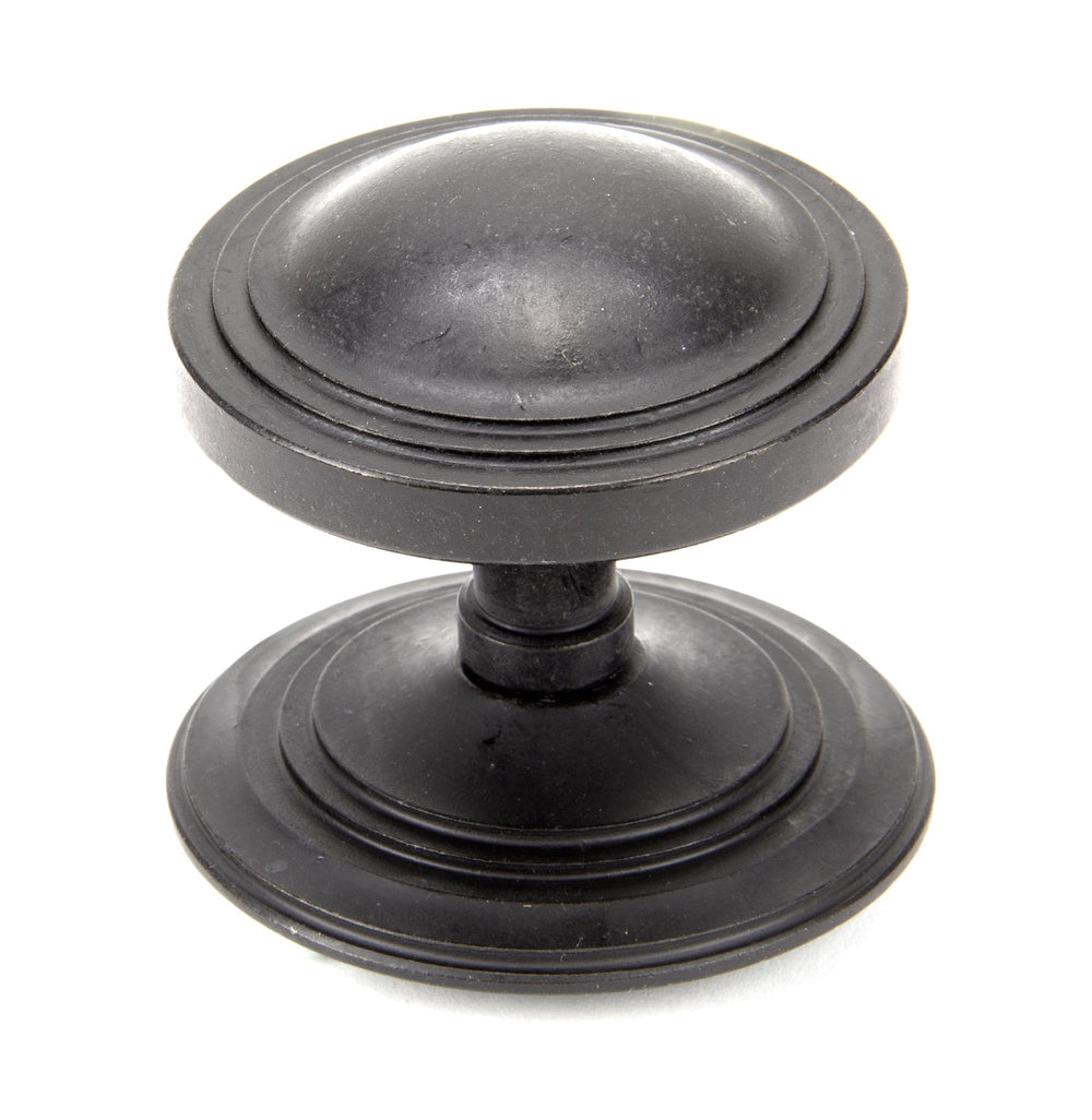External Beeswax Art Deco Centre Door Knob