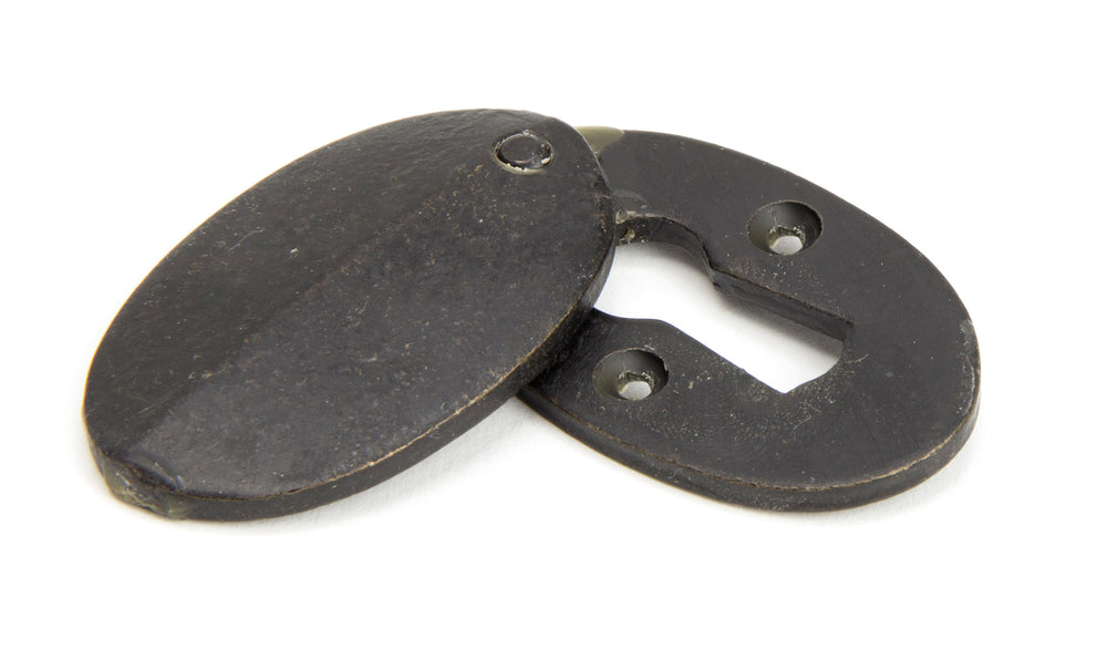 External Beeswax Oval Escutcheon & Cover