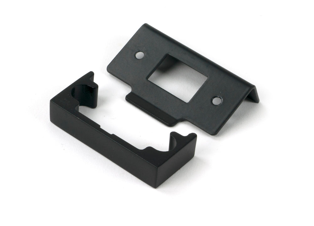 Black ½" Rebate Kit for Tubular Mortice Latch