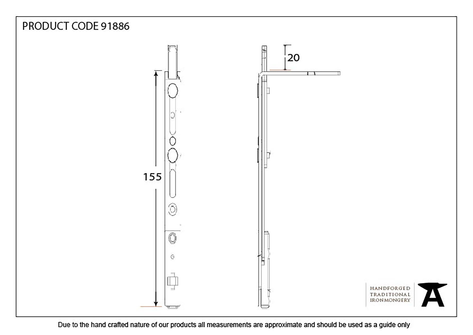SS Shoot Bolt for Door Espag Lock
