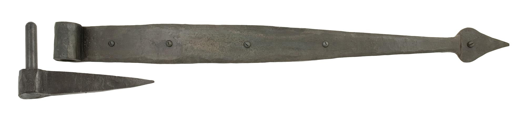 External Beeswax 24" Band & Spike Hinge (Pair)
