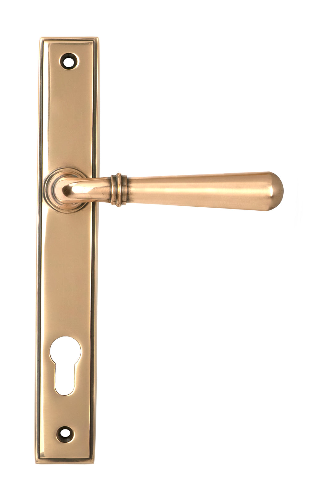 Polished Bronze Newbury Slimline Lever Espag. Lock