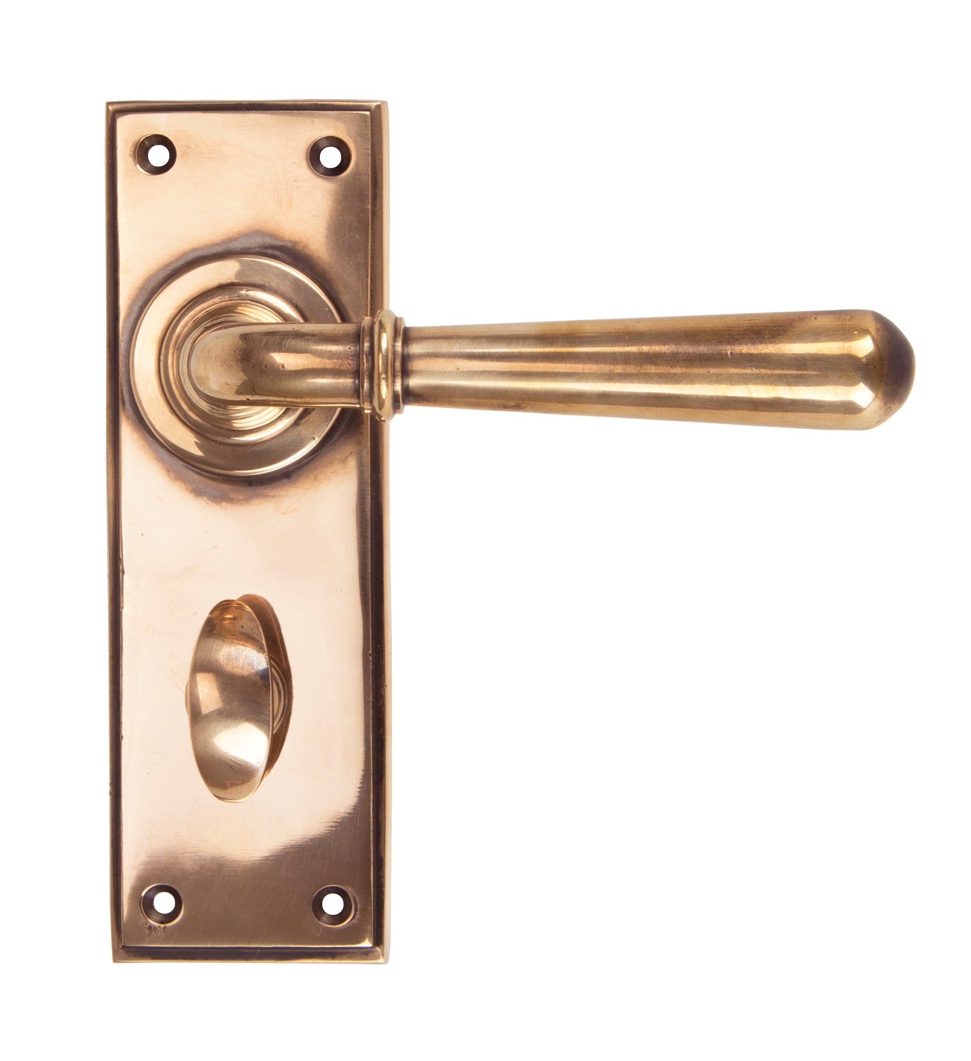 Polished Bronze Newbury Lever Bathroom Set