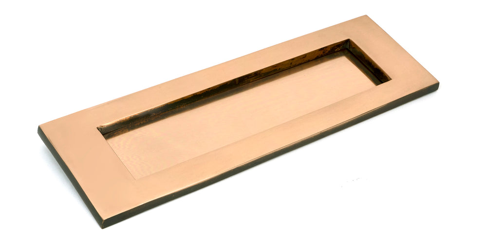 Polished Bronze Large Letter Plate