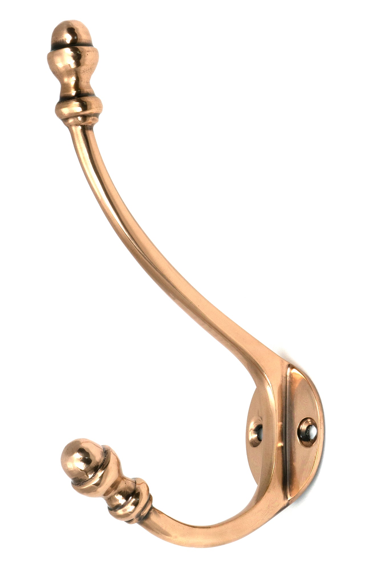 Polished Bronze Hat & Coat Hook
