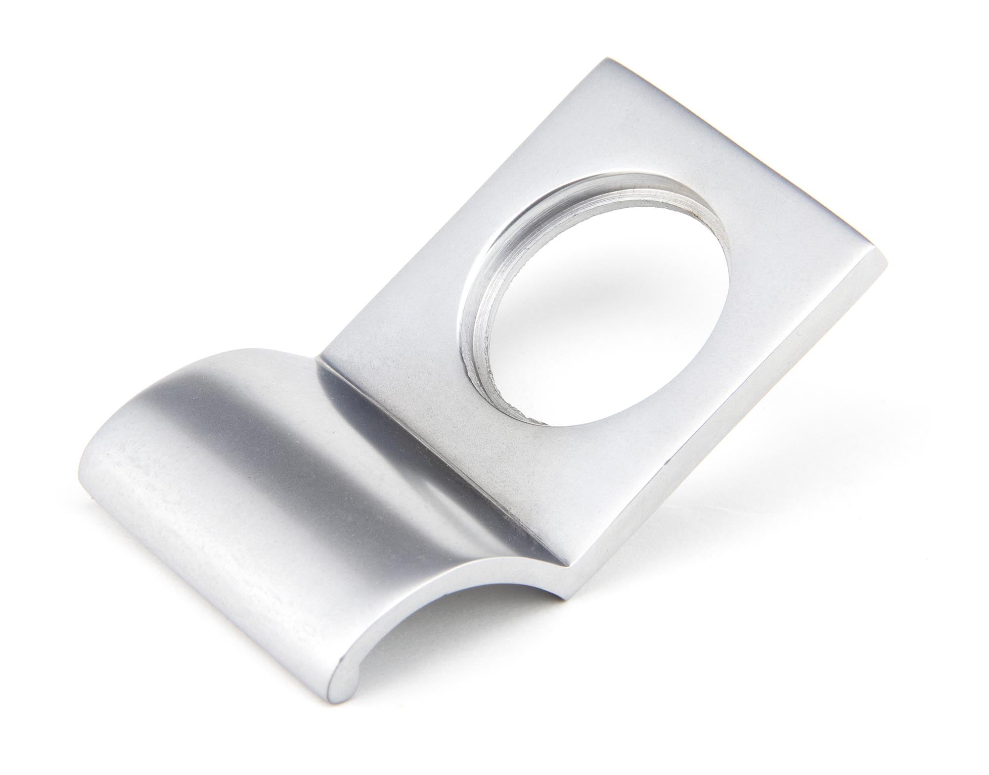 Satin Chrome Rim Cylinder Pull