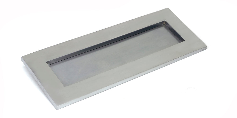 Satin Chrome Small Letter Plate