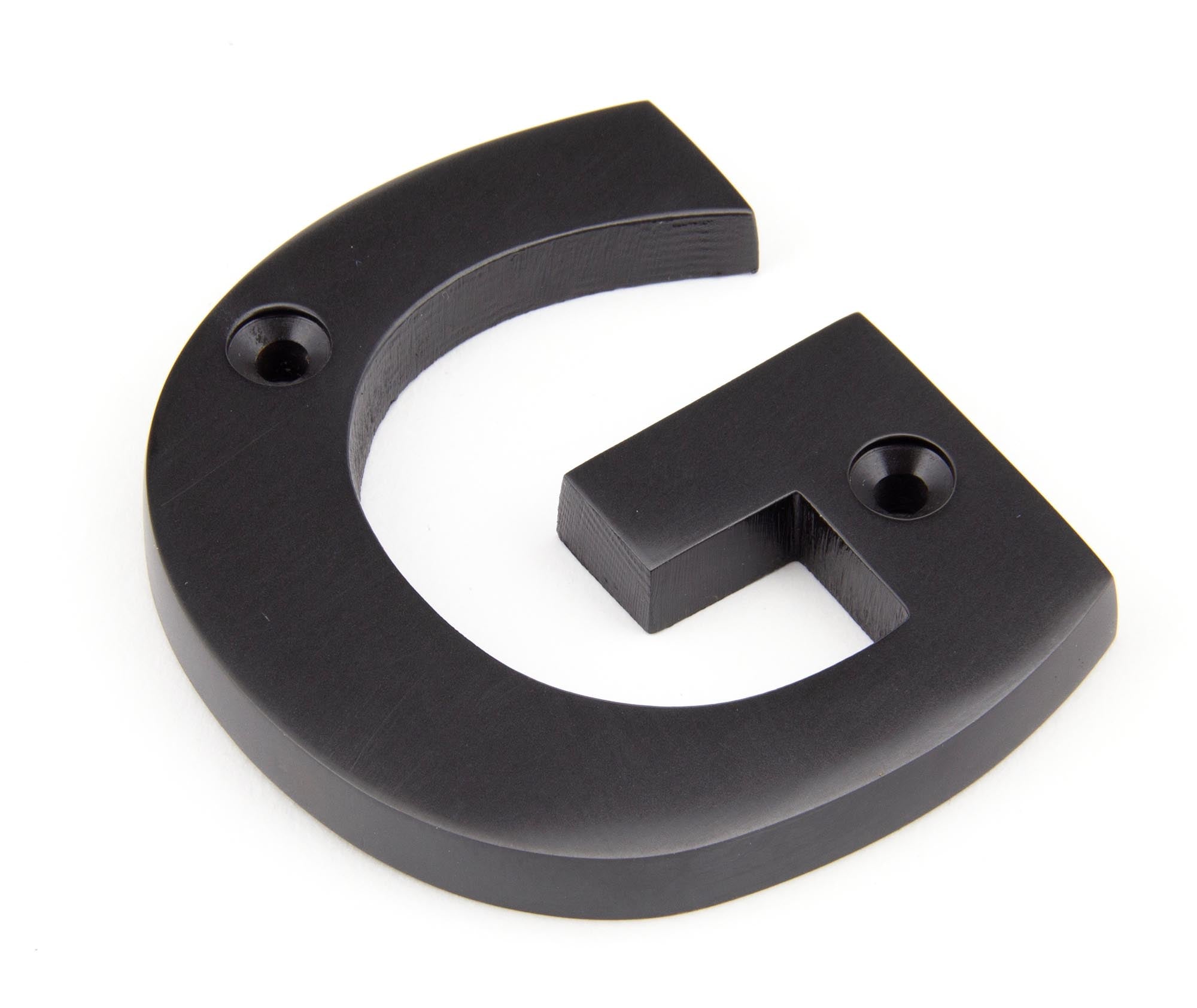 Aged Bronze Letter G