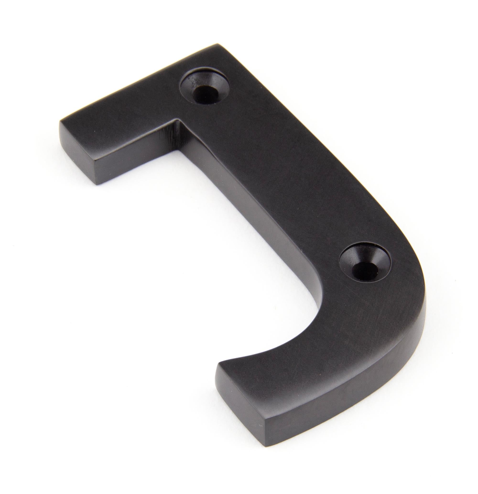 Aged Bronze Letter J